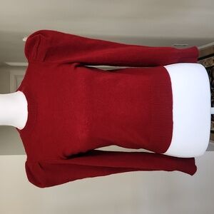 Frame Cashmere Ruched Puffed Sleeve Sweater Pullover XS